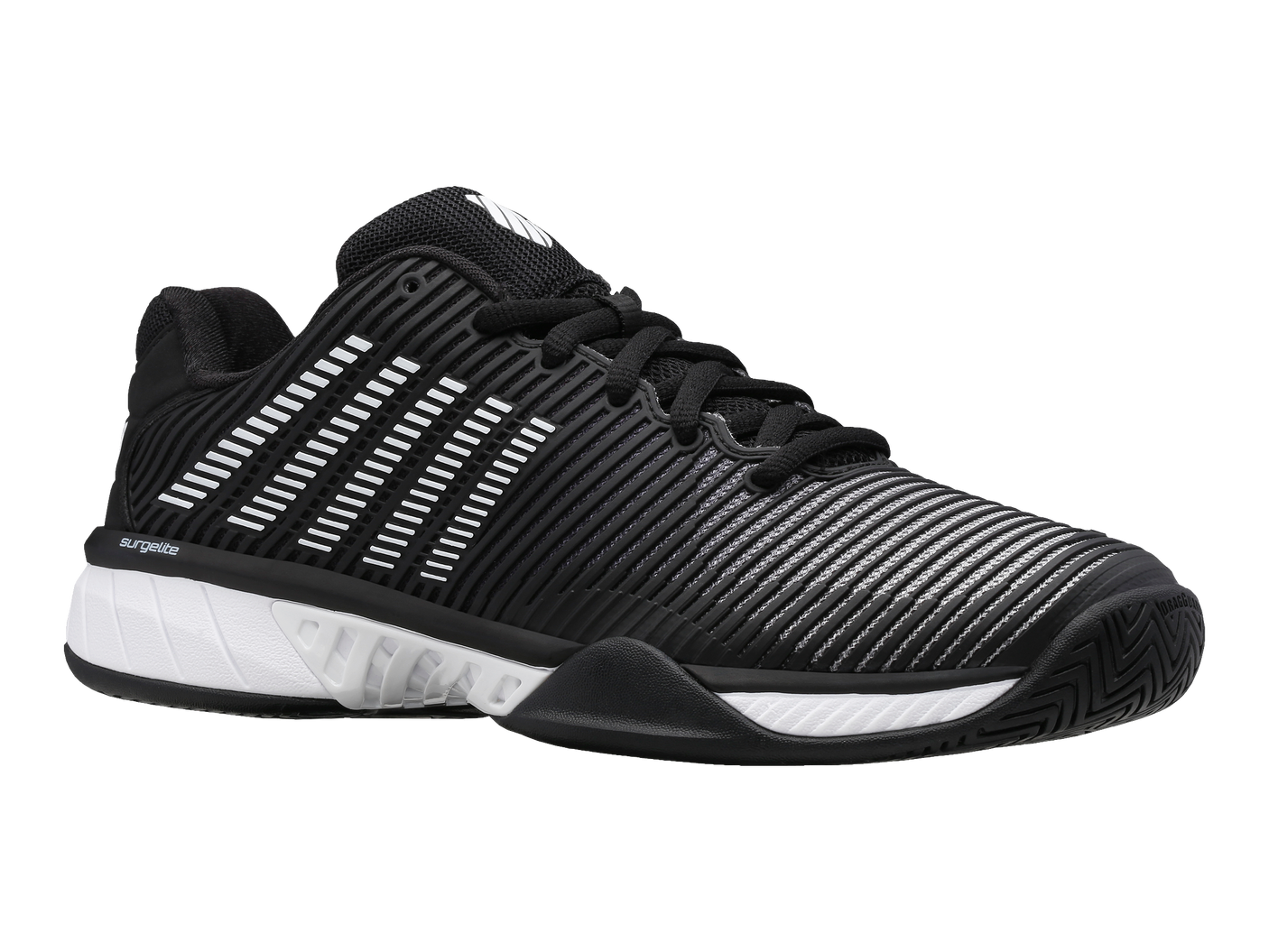 Zapatillas K-Swiss Hypercourt Express 2 para hombre | Negro/Blanco/Cintura alta