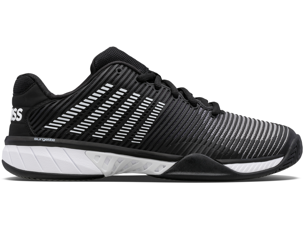 K-Swiss Hypercourt Express 2 black white pickleball shoe