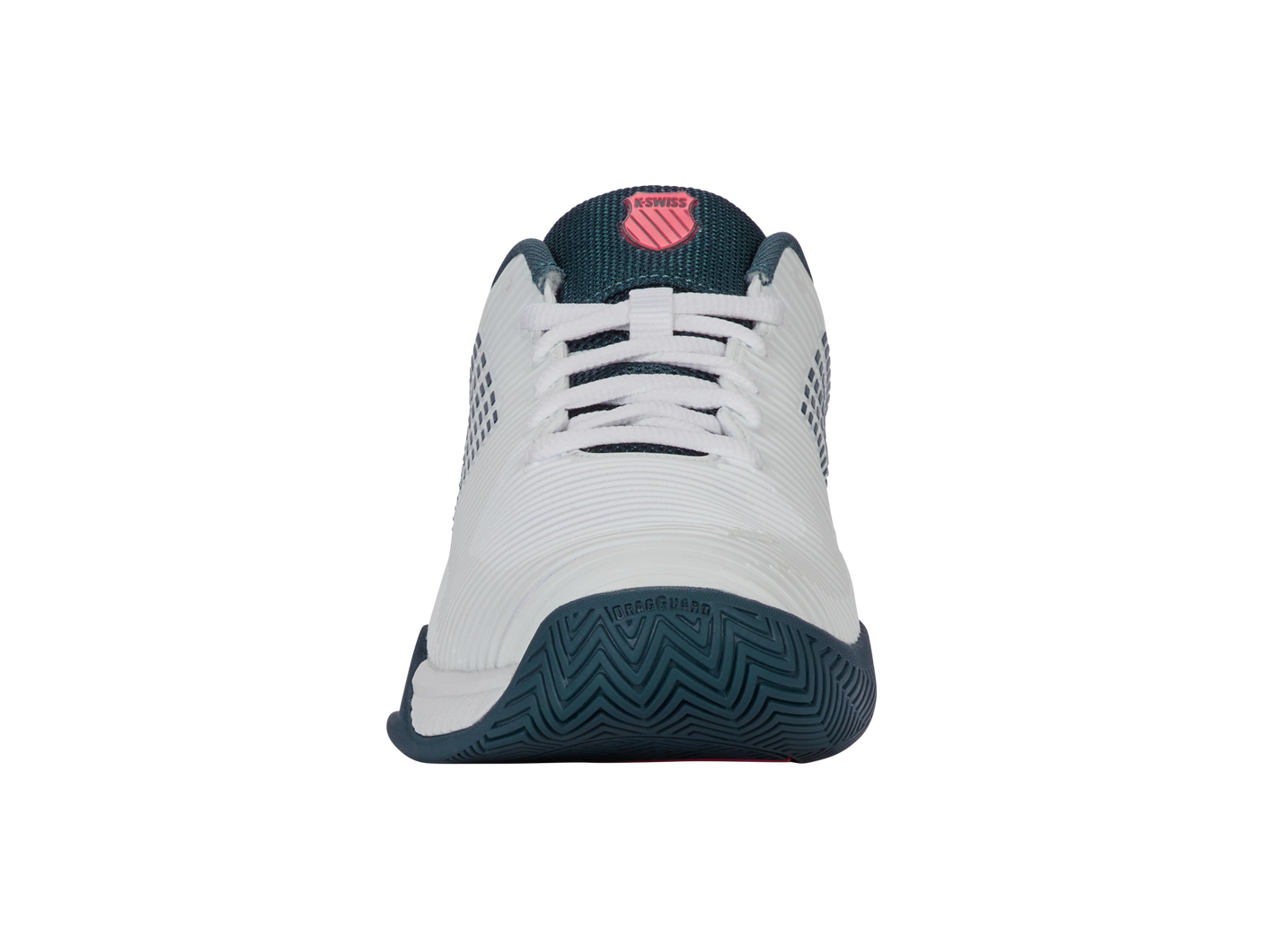 06613-129-M | HYPERCOURT EXPRESS 2 | WHITE/STARGAZER/NEON BLAZE