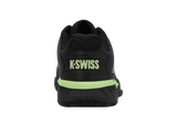 Zapatillas K-Swiss Hypercourt Express 2 Clay para hombre | Negro/Verde neón suave/Lava neón
