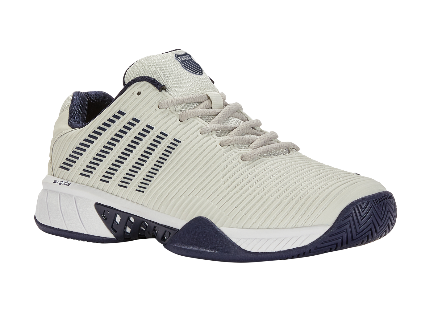 K-Swiss Men's Shoes Hypercourt Express 2-2E | Gray/Wht/Peacoat