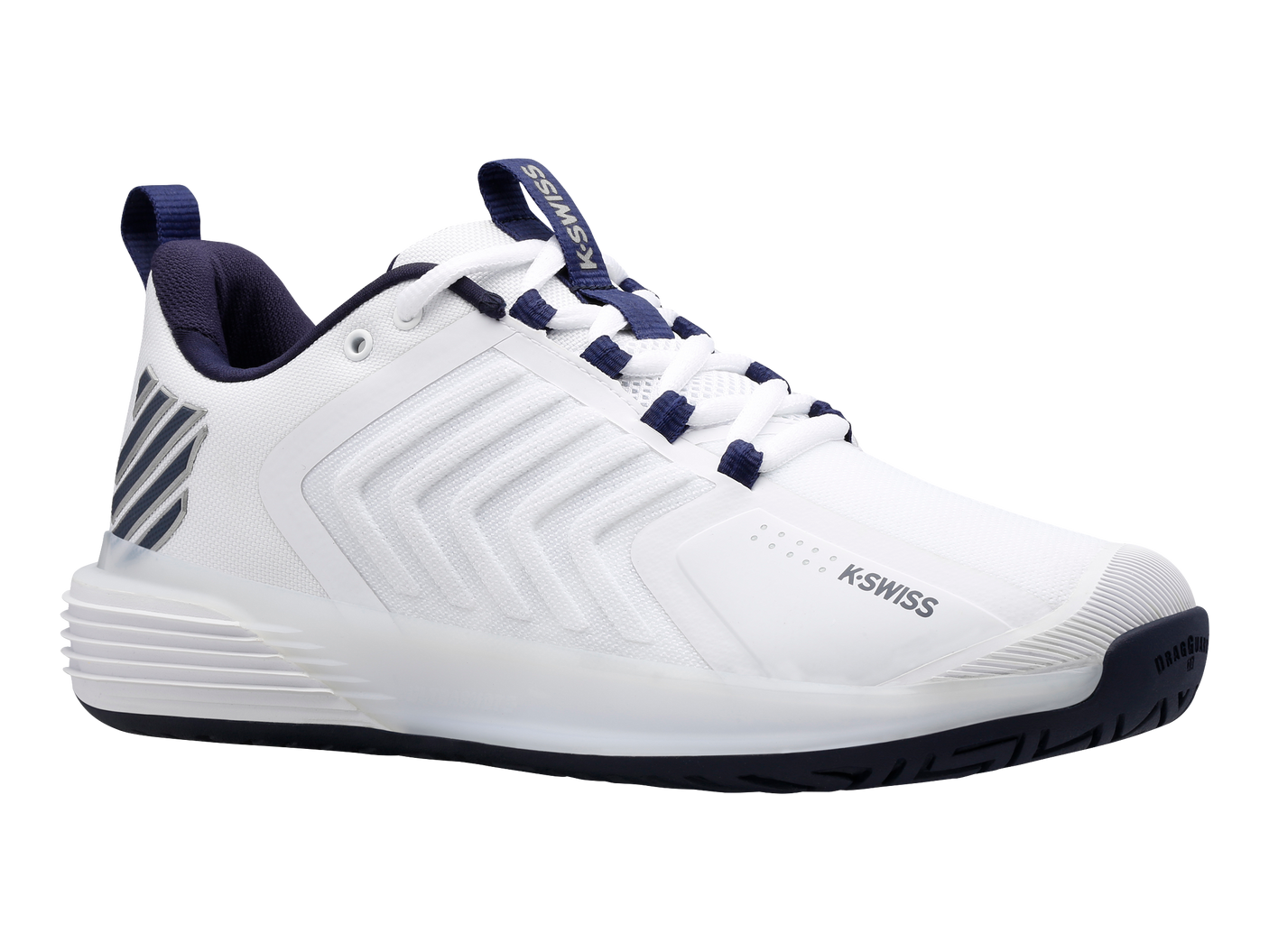K-Swiss Men's Shoes Ultrashot 3 | White/Peacoat/Silver