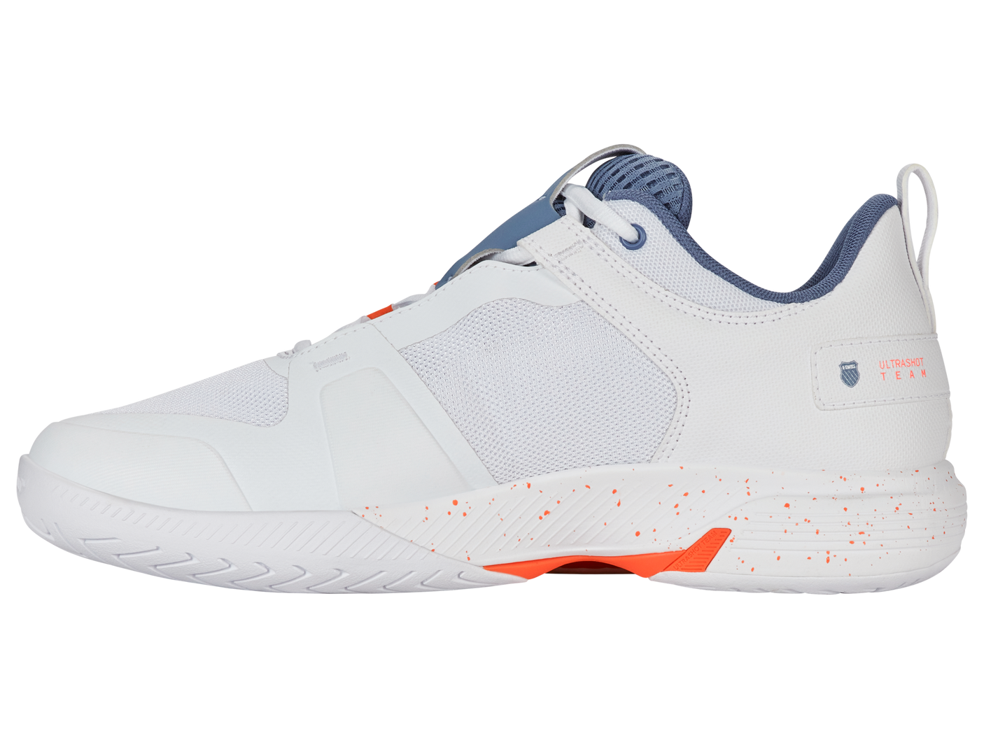 K-Swiss Men's Shoes Ultrashot Team | White/Infinity/Scarlet Ibis