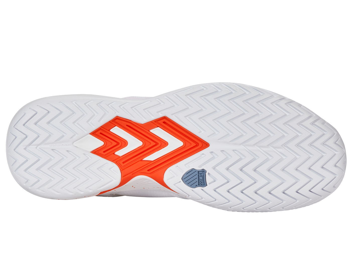K-Swiss Men's Shoes Ultrashot Team | White/Infinity/Scarlet Ibis