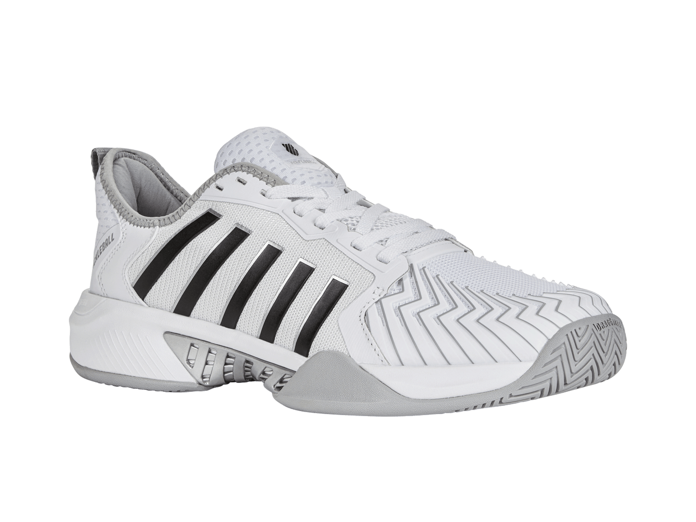 Zapatillas K-Swiss para hombre Pickleball Supreme | Blanco/Gris claro/Negro