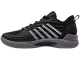 Zapatillas K-Swiss Hypercourt Supreme 2 para hombre | Negro/Gris acero/Rojo fuego