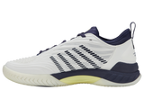Zapatillas K-Swiss Hypercourt Supreme 2 para hombre | Blanco/Academia Naval/Verde Luminario