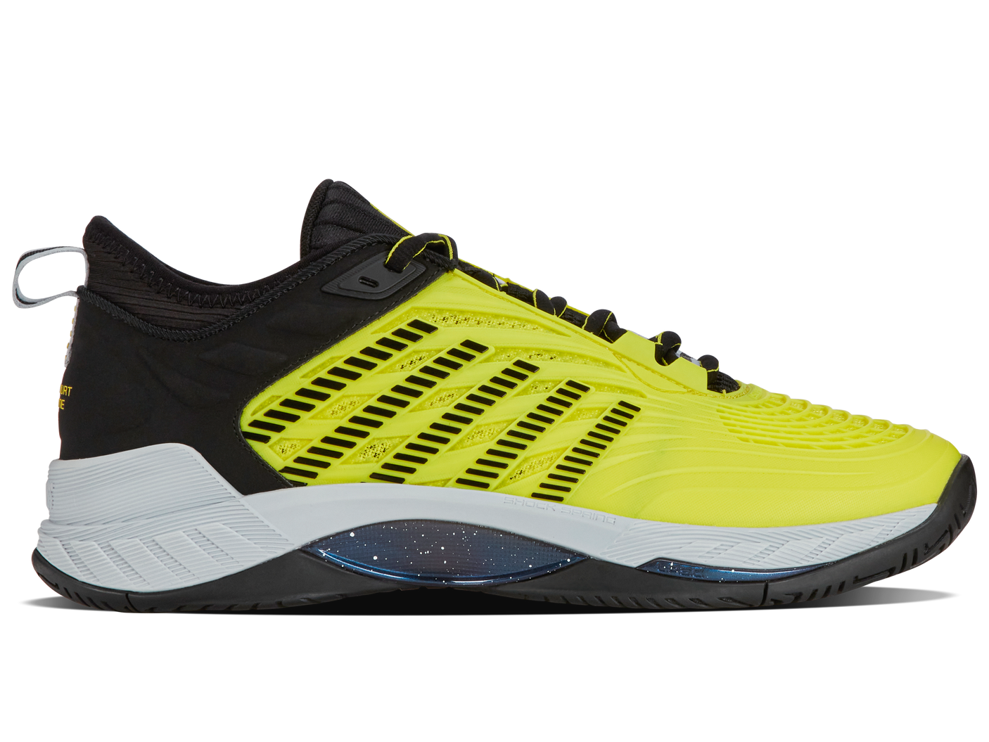 K-Swiss Men's Shoes Hypercourt Supreme 2 | Tennis Yellow/Black/Micro Chip
