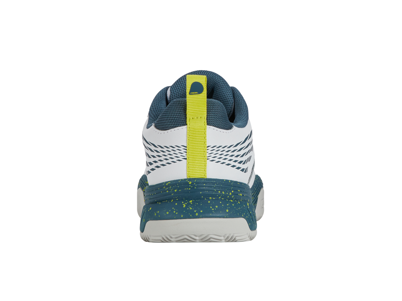 K-Swiss Men's Shoes Speedex Padel | White/Indian Teal/Evening Primrose