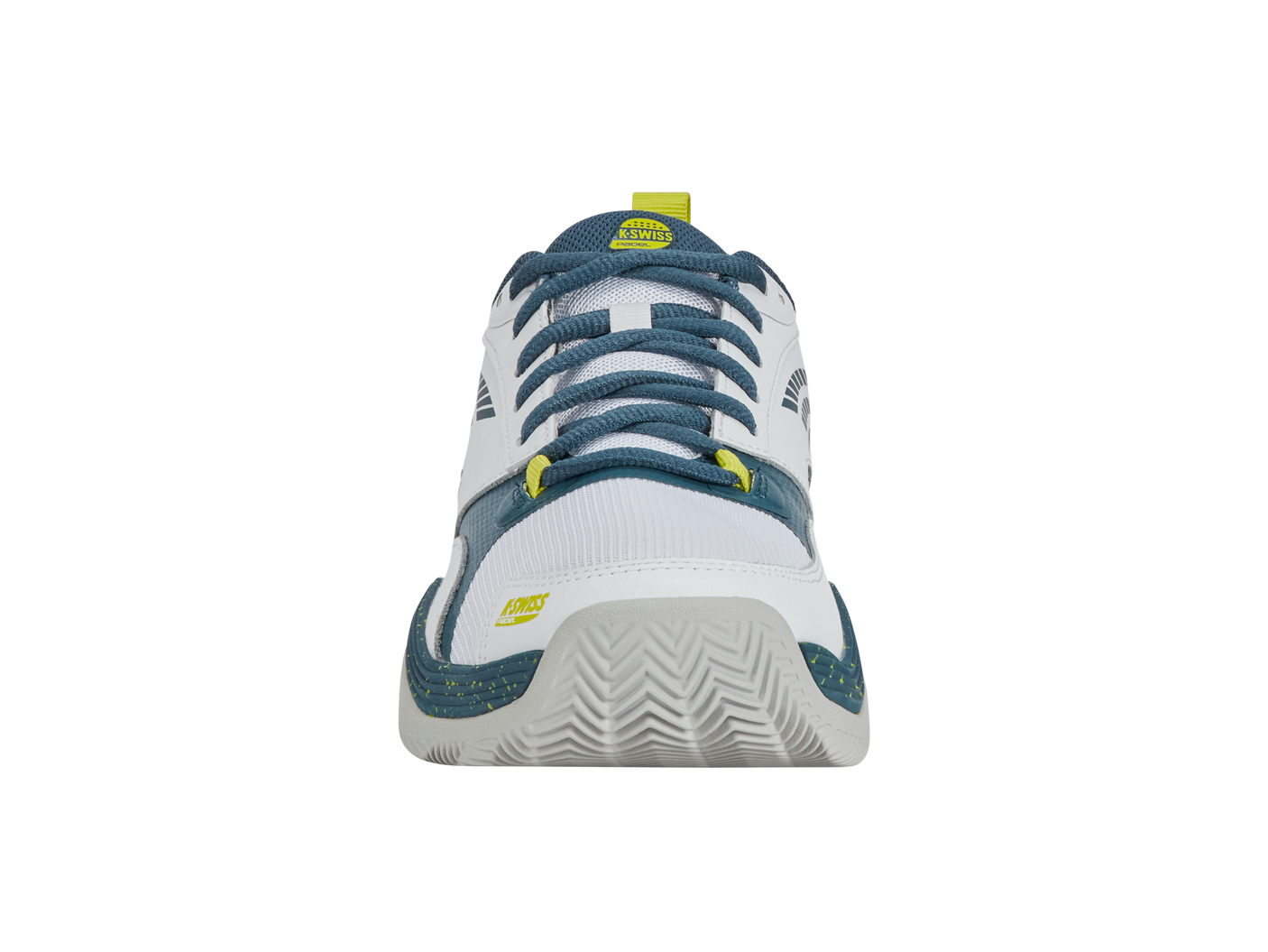 K-Swiss Men's Shoes Speedex Padel | White/Indian Teal/Evening Primrose