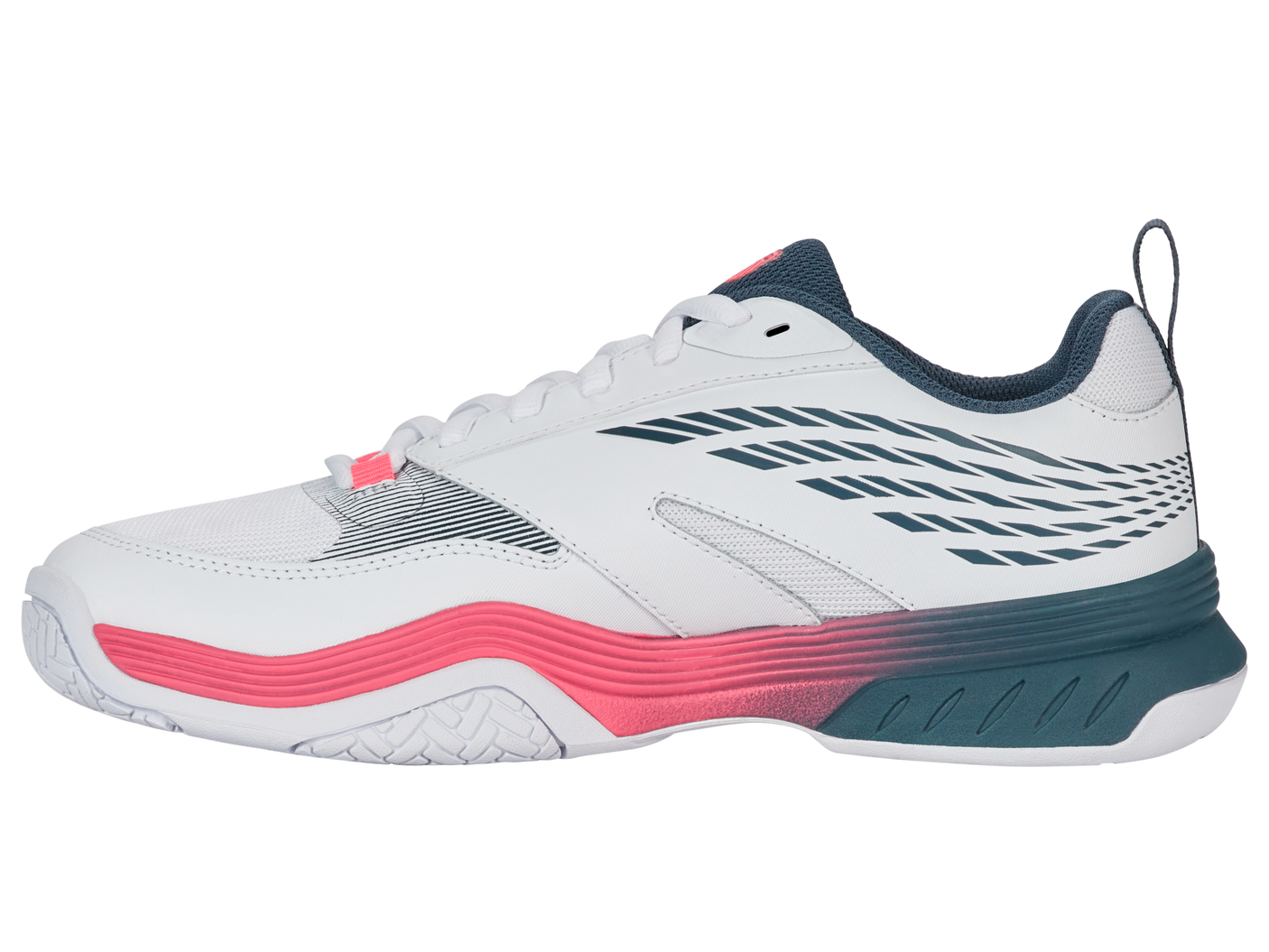 Zapatillas K-Swiss Speedex para hombre | Blanco/Stargazer/Neón Blaze