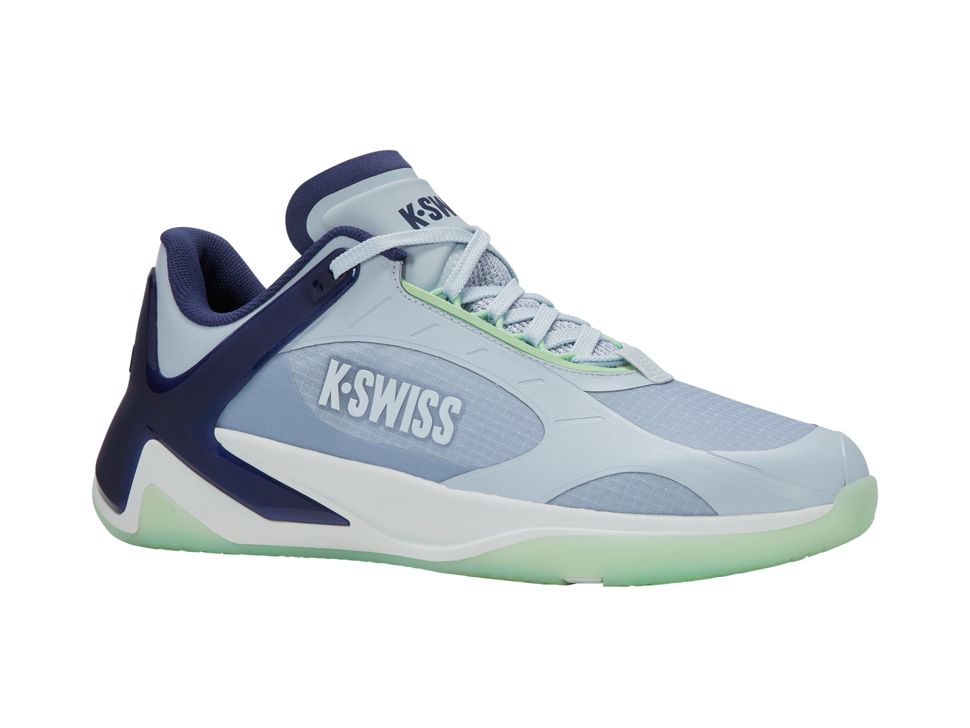 Zapatillas K-Swiss para Hombre K-Frame Pickleball | Hielo Ártico/Oceana/Verde Patina