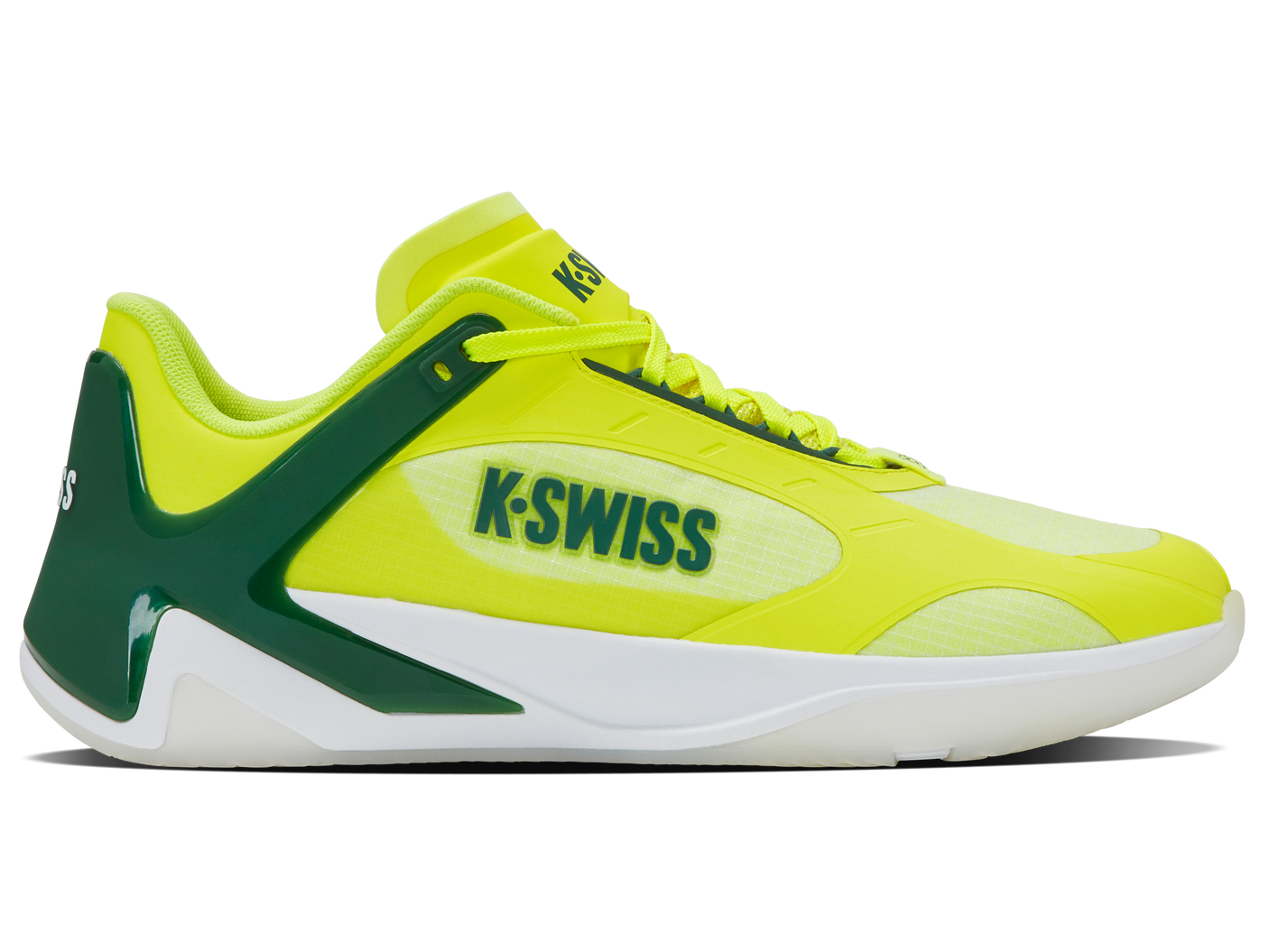 Zapatillas de hombre K-Swiss K-Frame Pickleball | Verde Lima Neón/Eden/Blanco