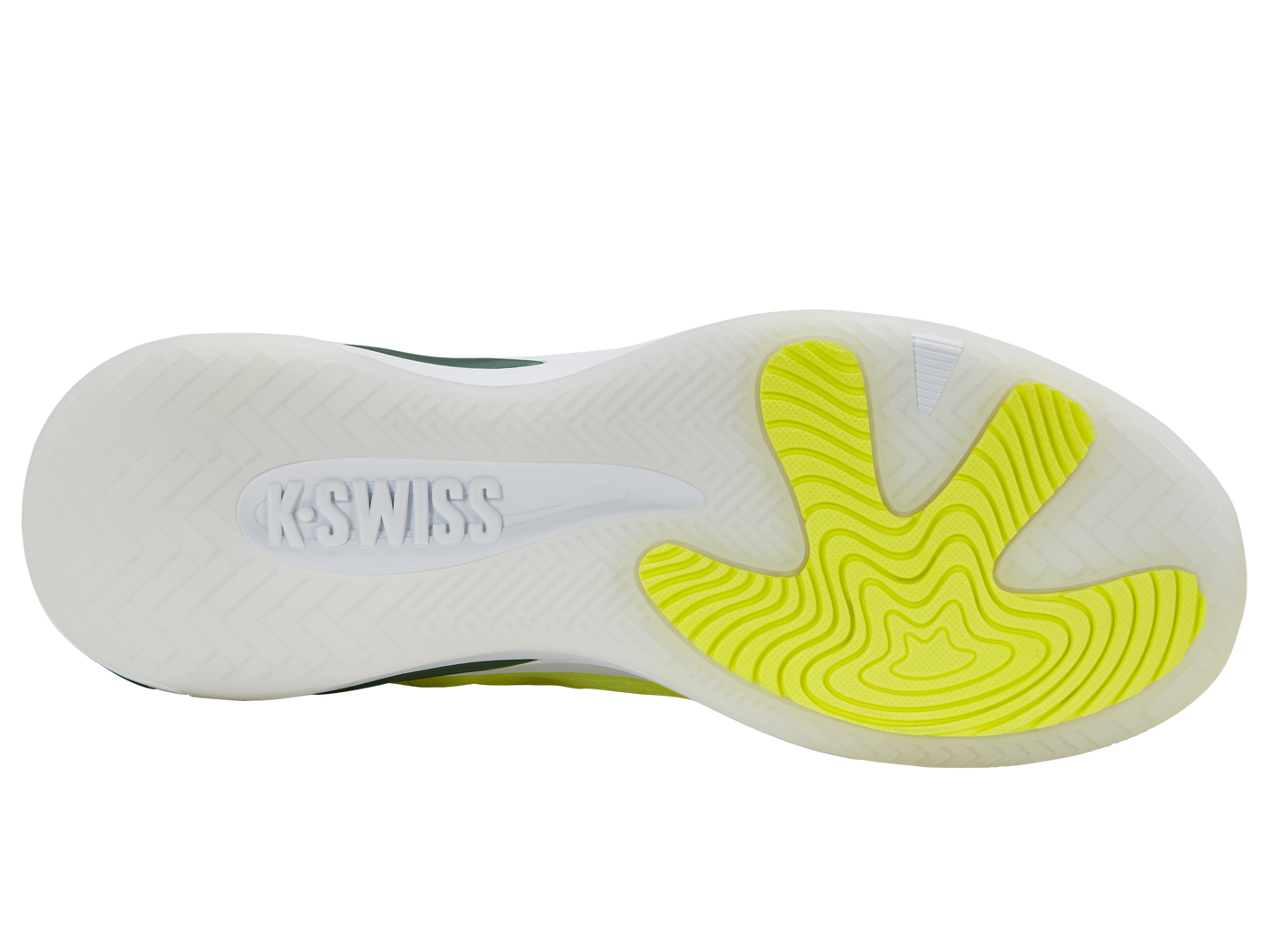 Zapatillas de hombre K-Swiss K-Frame Pickleball | Verde Lima Neón/Eden/Blanco