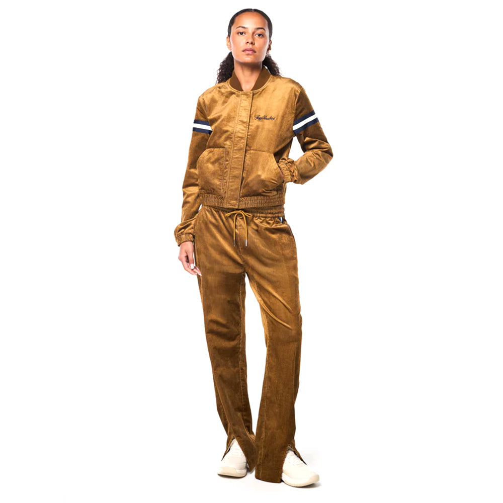Chaqueta de chándal Cordurato para mujer Sergio Tacchini | Marrón bronce