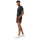 CROWN PICKLEBALL - Logo Pattern Short (Burgundy)