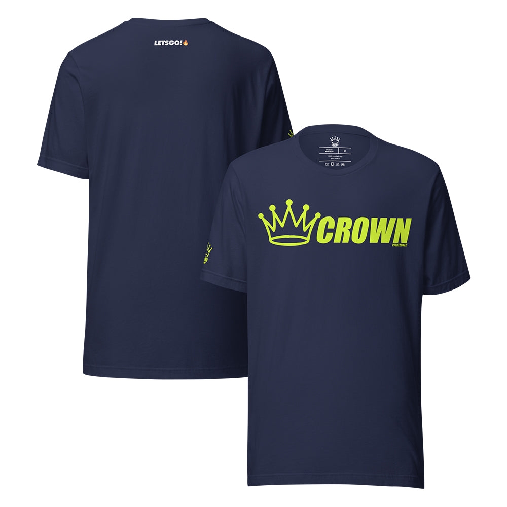 CROWN PICKLEBALL - Logo Shirt (Navy)