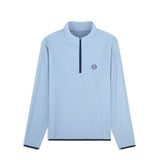Sergio Tacchini Elio 1/4 Zip Pullover - Faded Denim