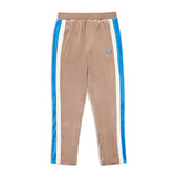Sergio Tacchini Lazaro Velour Track Pant - Taupe Grey