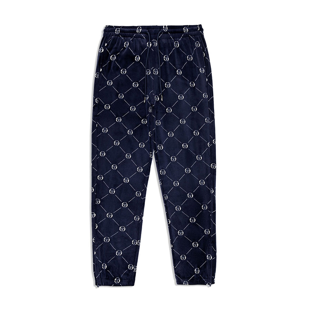 Sergio Tacchini Cosimo Velour Track Pant - Maritime Blue