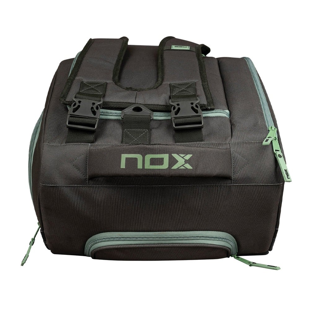 Nox Padel Bag AT10 Competition Trolley Padel Bag Black & Green