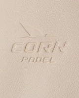 Cork Padel Vintage Leather Handbag White