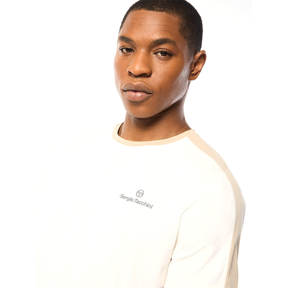 Sergio Tacchini Tore T -Shirt - Gardenia