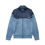 Sergio Tacchini Cielo Velour Track Jacket - Faded Denim