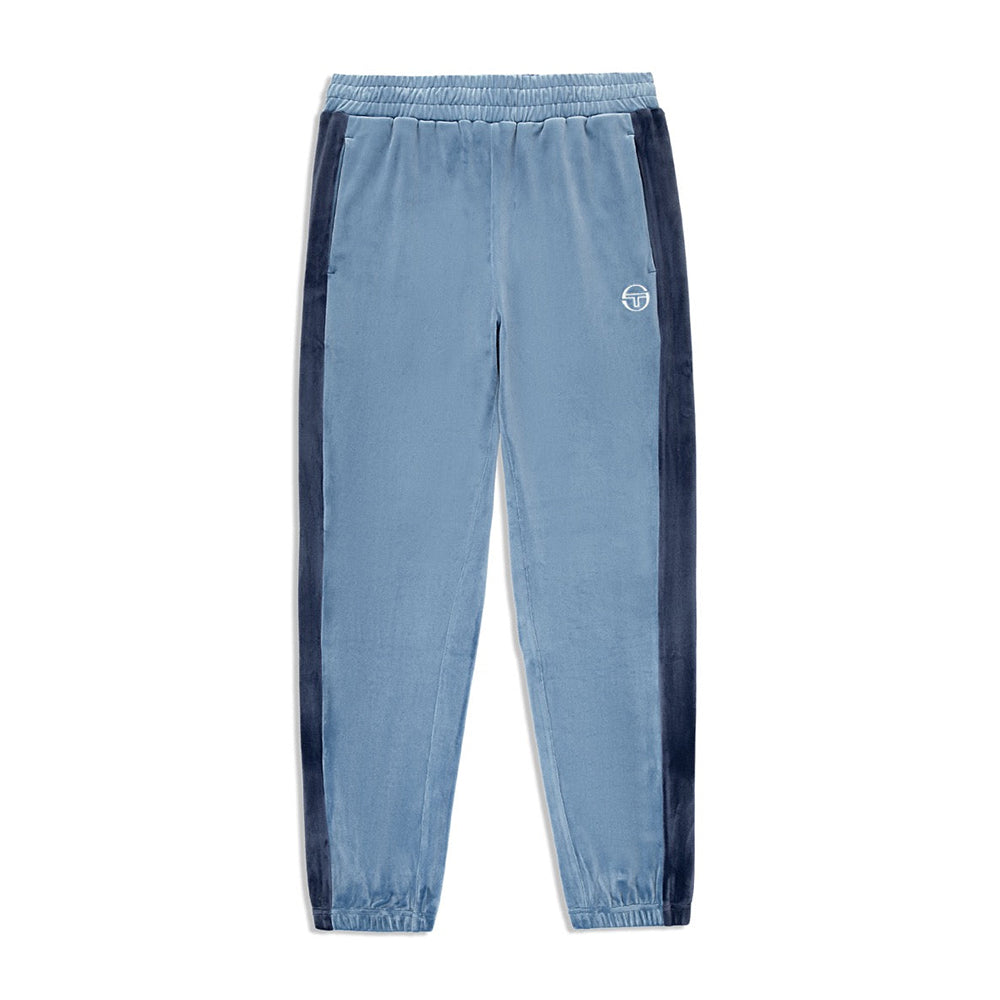 Sergio Tacchini Cielo Velour Track Pant - Faded Denim