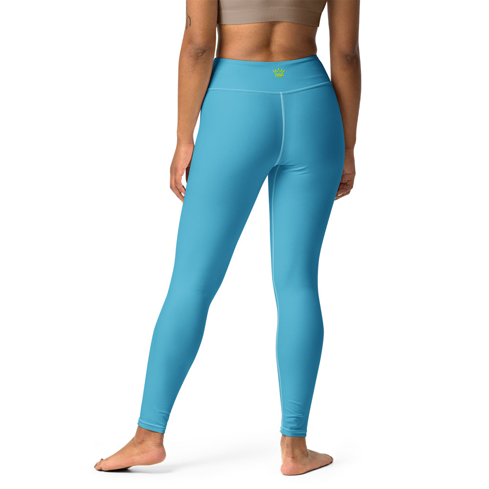 CROWN PICKLEBALL - High-performance Leggings (Sky)