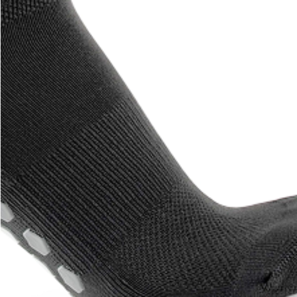 GripSocks for Soccer - Crew Height - Black