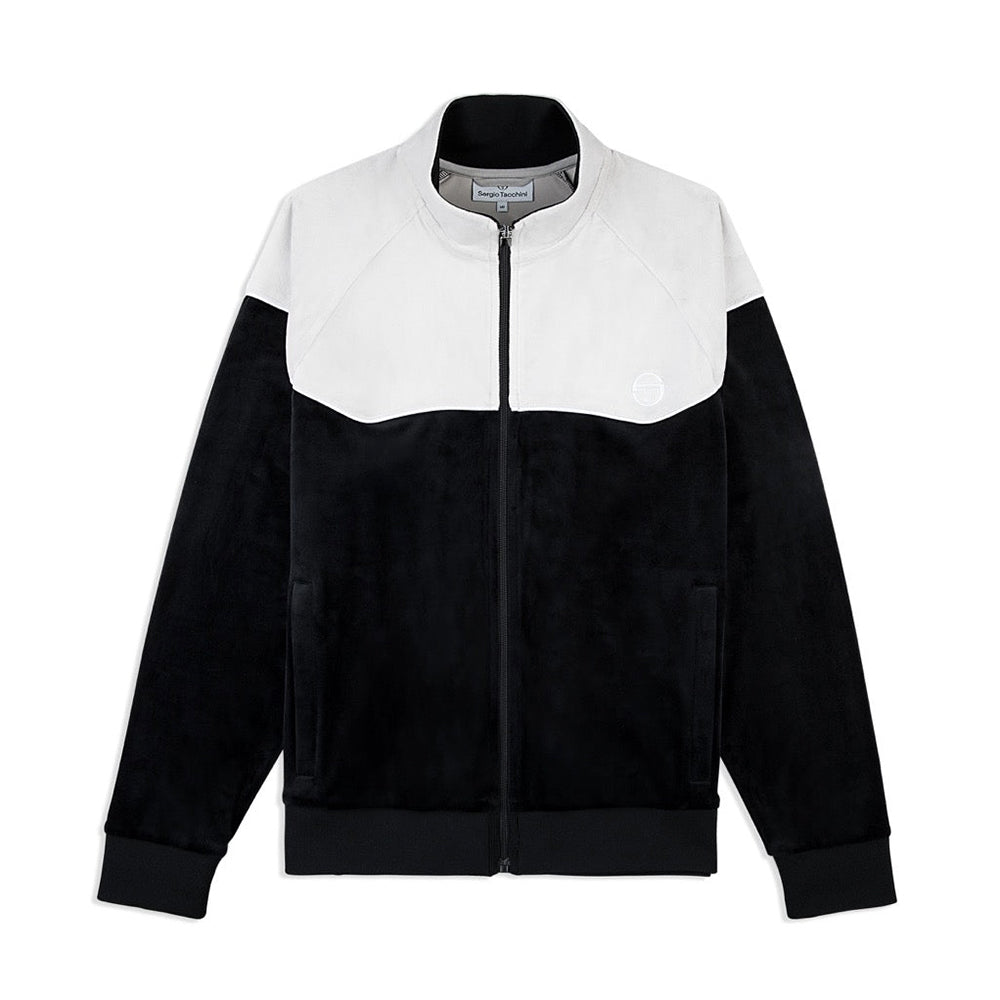 Sergio Tacchini Cielo Velour Track Jacket - Black Beauty
