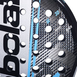 Babolat Air Veron 2.6 face close-up showing carbon pattern and drilled layout