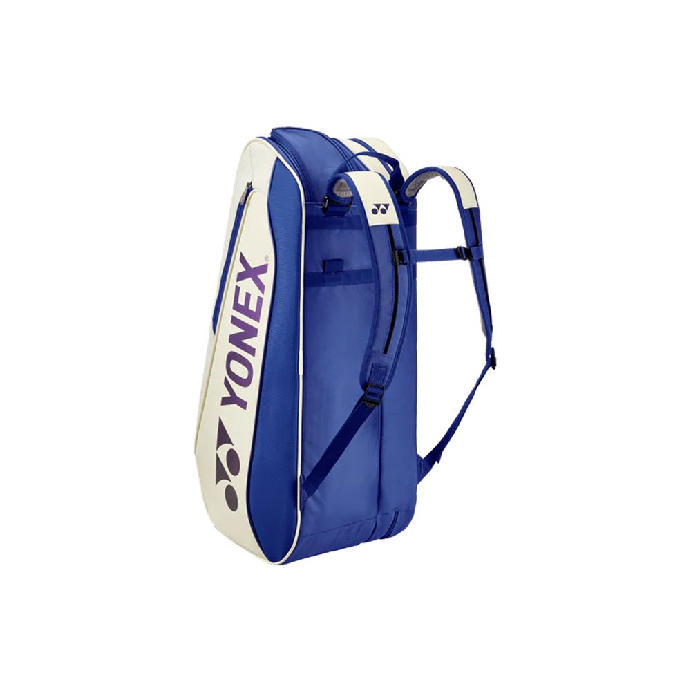 Yonex Expert 6 Racquet Bag (White/Deep Blue)