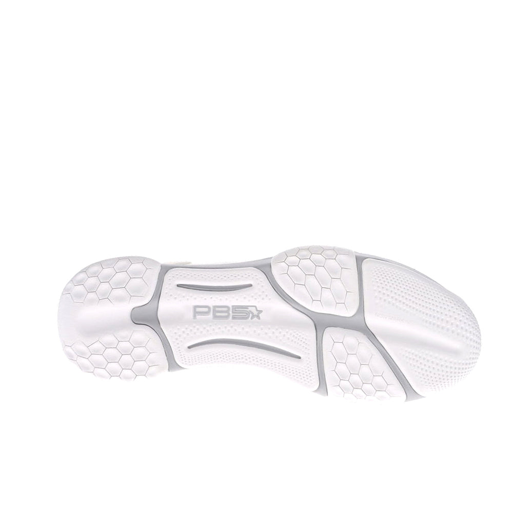 PB5 Men's Pickleball Shoes Court2 | White-Grey