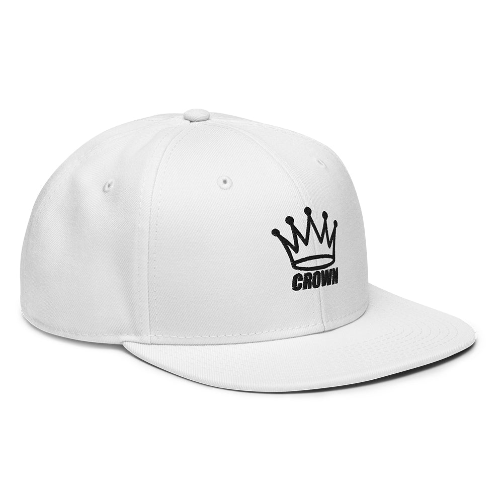 CROWN PICKLEBALL - Corona Snap-back Hat (White)