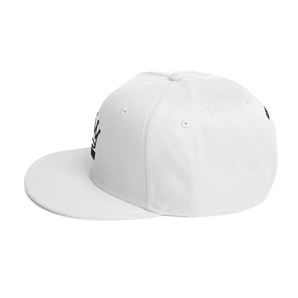 CROWN PICKLEBALL - Corona Snap-back Hat (White)