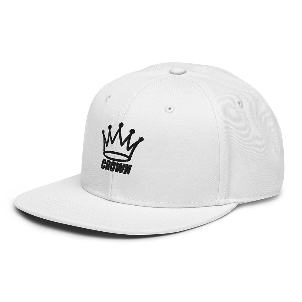 CROWN PICKLEBALL - Corona Snap-back Hat (White)
