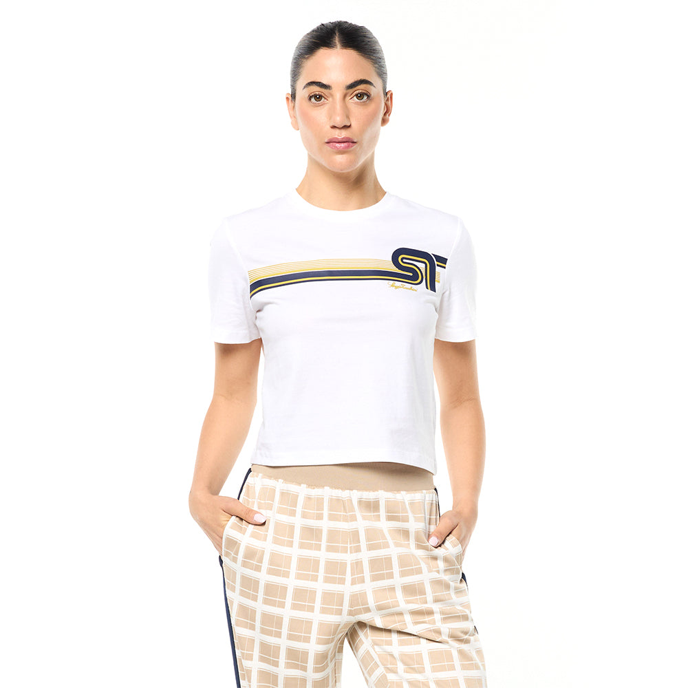 Sergio Tacchini Women's Corsa T - Shirt - Brilliant White
