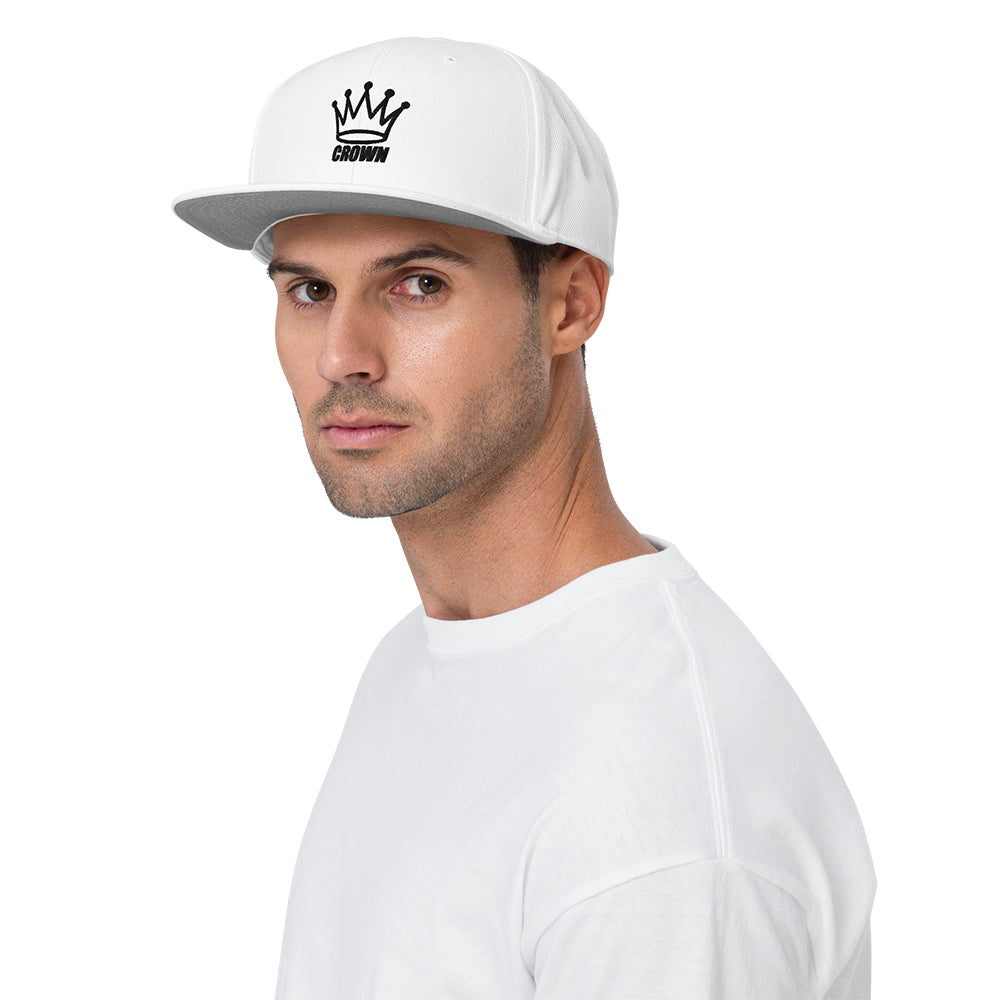 CROWN PICKLEBALL - Corona Snap-back Hat (White)