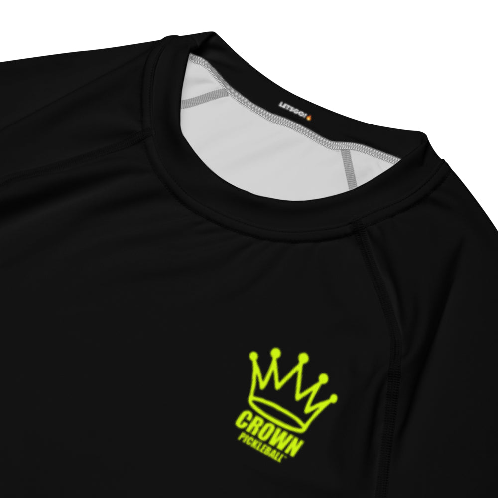 CROWN PICKLEBALL - Men's Tourney Shirt (Black)