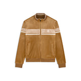 Sergio Tacchini Damarindo Velour Track Jacket - Bronze Brown