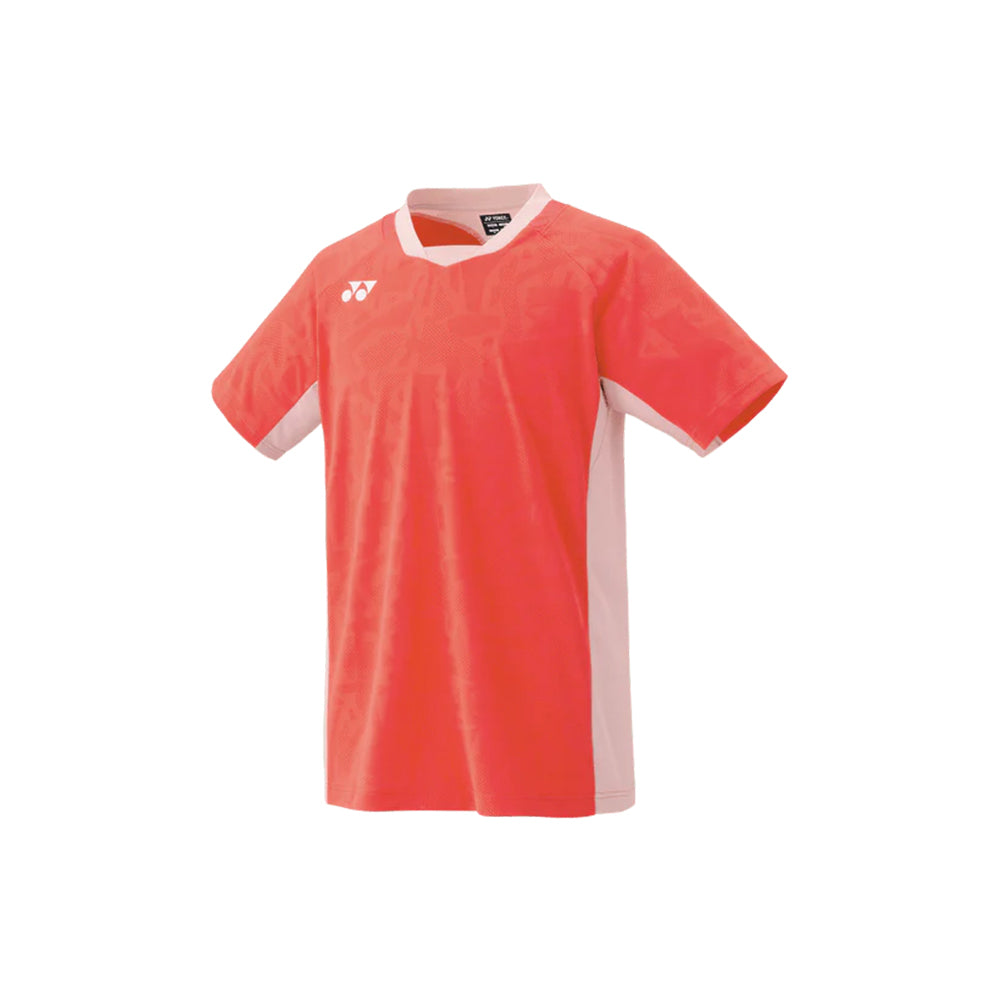Yonex Men's Crew Neck Shirt 10634 (Coral Red)