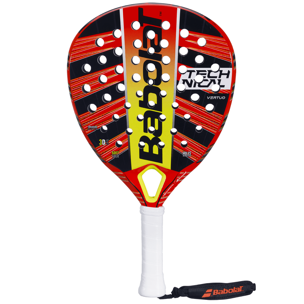 Babolat Padel Racket Technical Vertuo - Red & Yellow