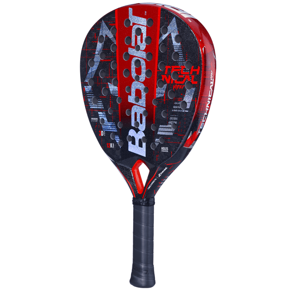 Babolat Padel Racket Technical Viper Juan Lebron Black Red - Power and Precision