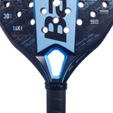 Babolat Padel Racket Air Viper Black Blue - Power and Control