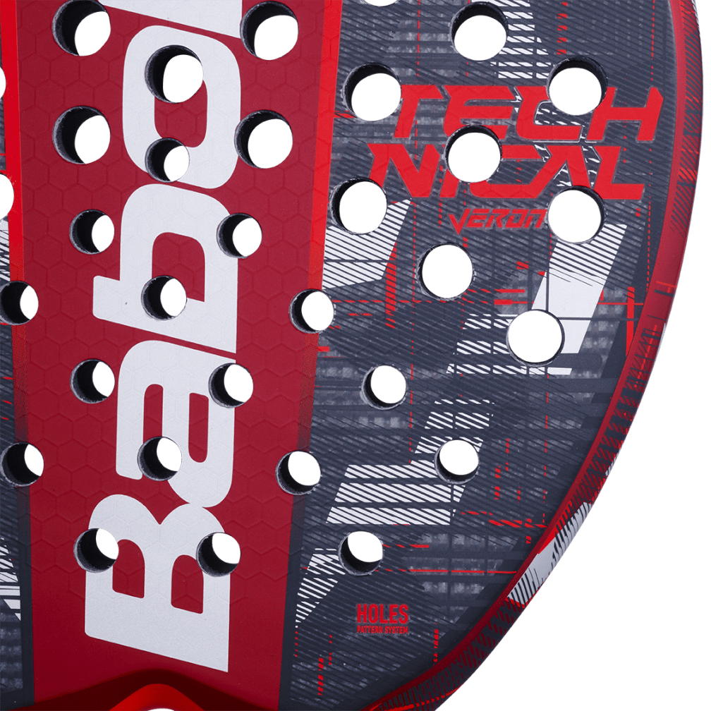 Babolat Padel Racket Technical Veron Juan Lebron - Black & Red