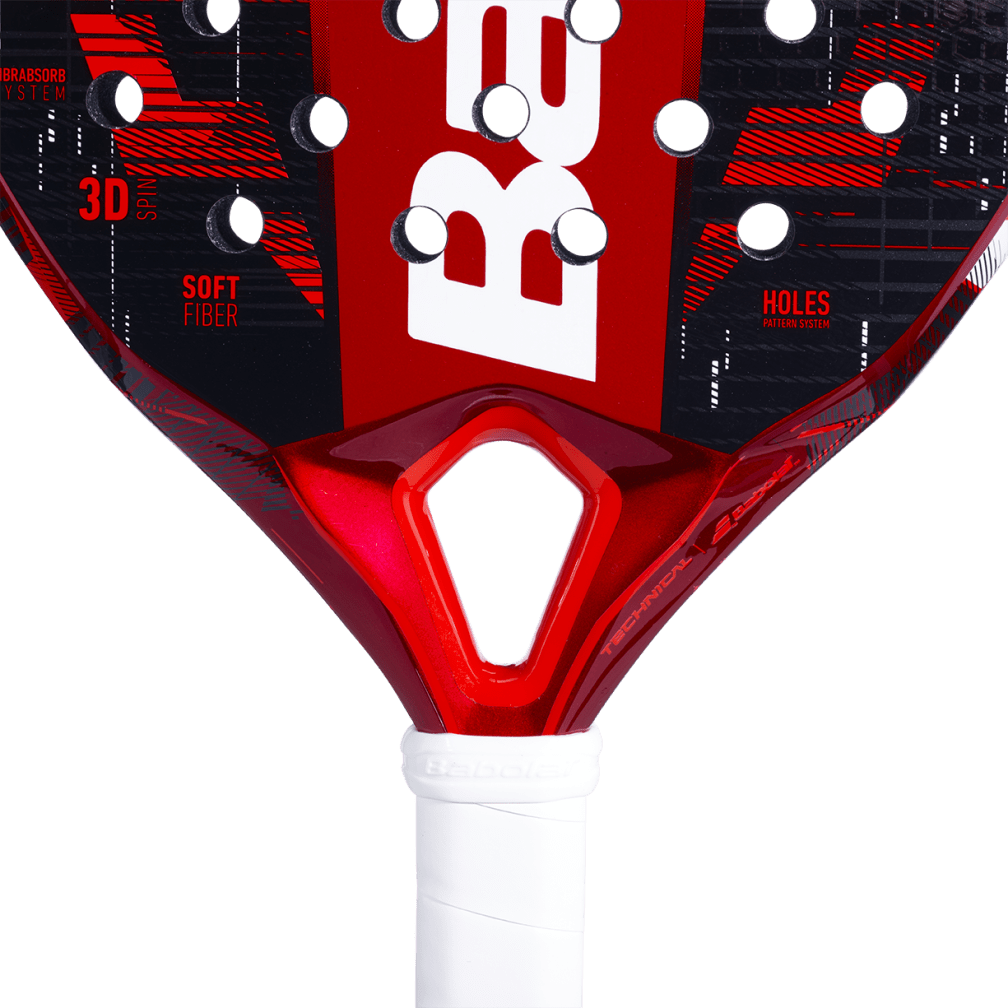 Babolat Padel Racket Technical Vertuo Juan Lebron - Black & Red