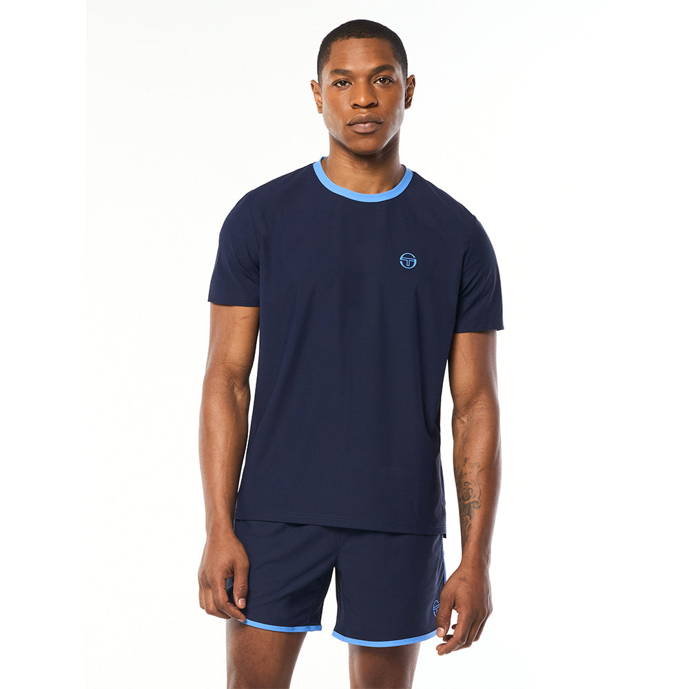 Sergio Tacchini Grata Active T -Shirt - Maritime Blue