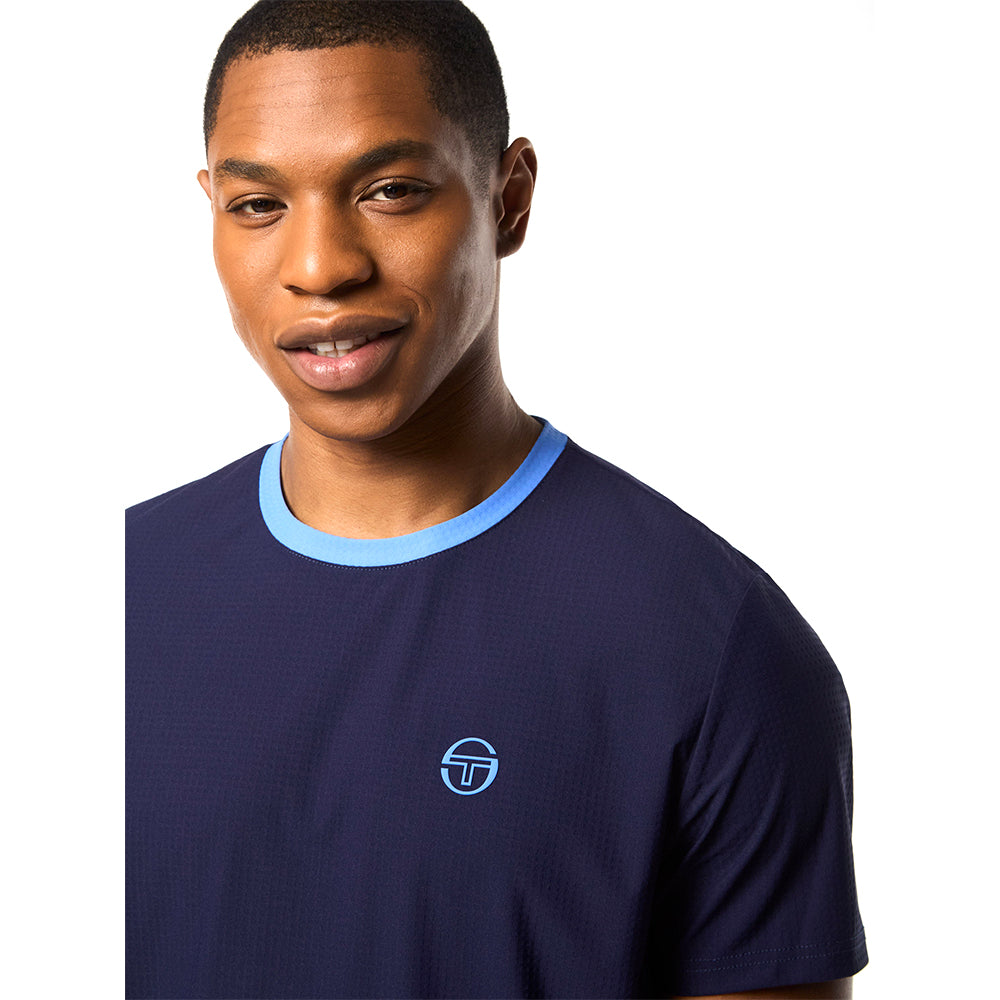 Sergio Tacchini Grata Active T -Shirt - Maritime Blue